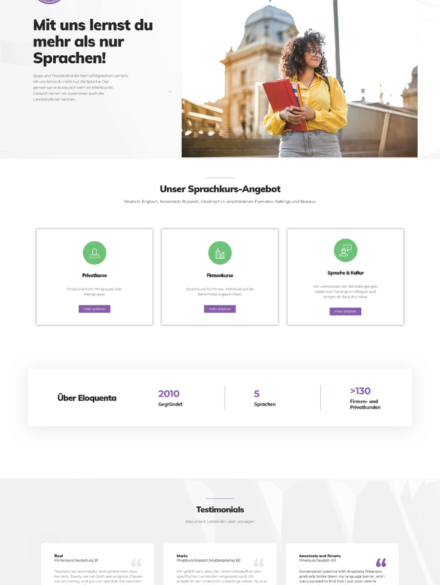 Website Eloquenta